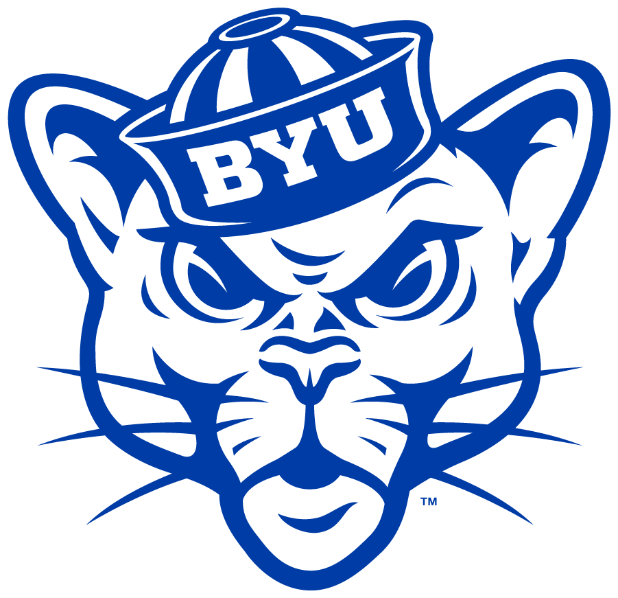 Brigham Young Cougars 2016-Pres Secondary Logo v3 iron on transfers for clothing